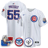Men's Chicago Cubs Limited Jersey - Harry Caray "Holy Cow" Patch - All Stitched