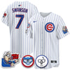 Men's Chicago Cubs Limited Jersey - Harry Caray "Holy Cow" Patch - All Stitched