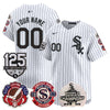 Custom Chicago White Sox 125th Anniversary - World Series Champions Jersey - All Stitched