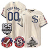 Custom Chicago White Sox 125th Anniversary - World Series Champions Jersey - All Stitched