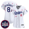Women's Dodgers Tokyo Series 2025 Vapor Premier Limited Jersey V2 - Stitched