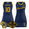 Milwaukee Brewers Limited Jersey Dress - Bob Uecker Patch - All Stitched