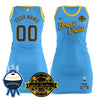 Custom Name/Number Milwaukee Brewers Limited Jersey Dress - Bob Uecker Patch - All Stitched