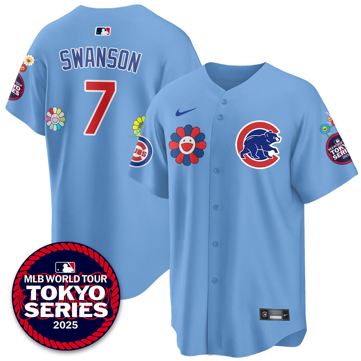 Men's Chicago Cubs Tokyo Series Limited Jersey - Stitched