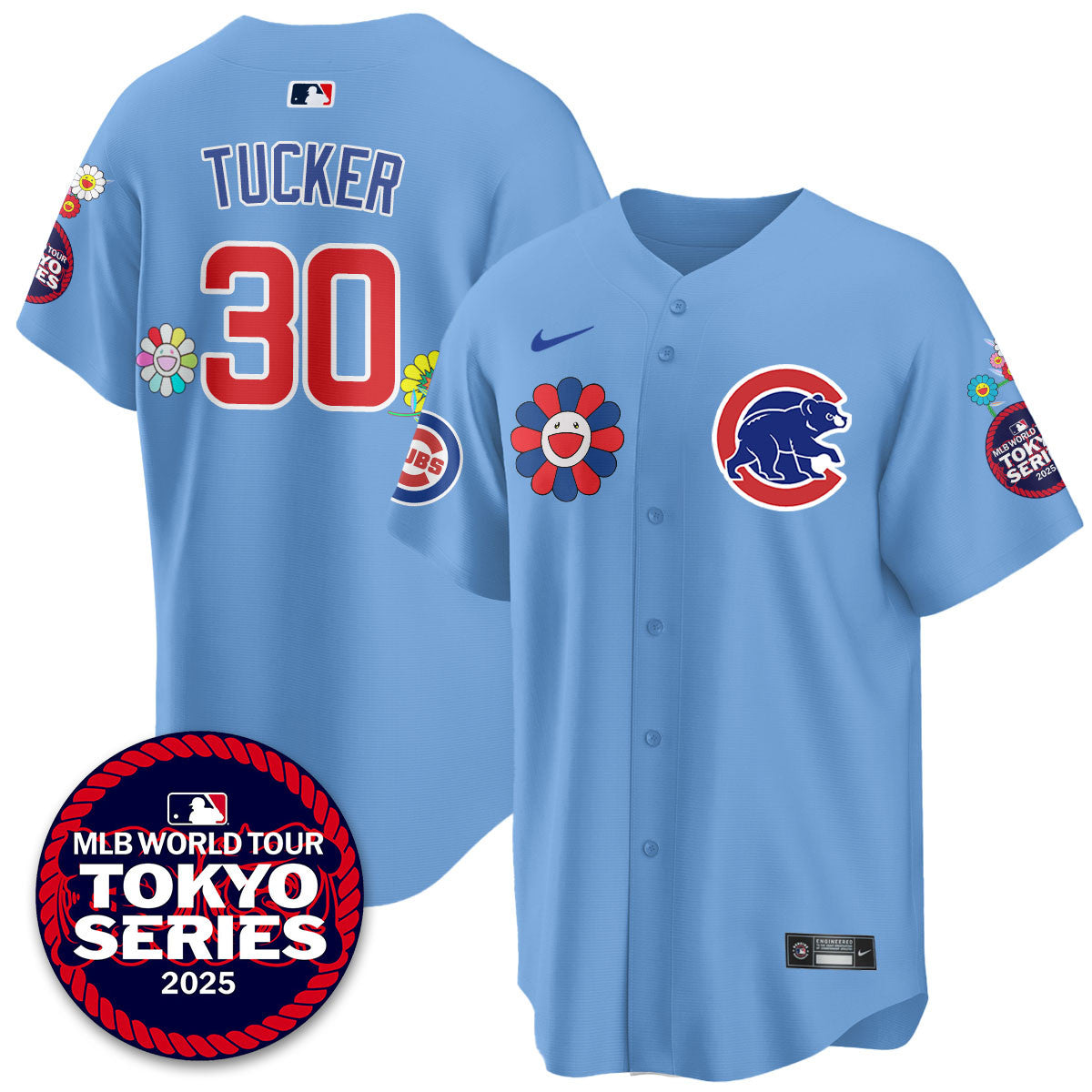 Men's Chicago Cubs Tokyo Series Limited Jersey - Stitched