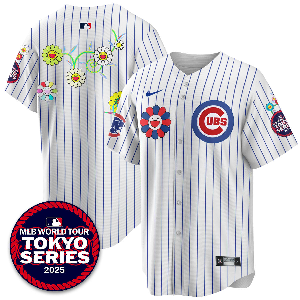 Men's Chicago Cubs Tokyo Series Limited Jersey - Stitched