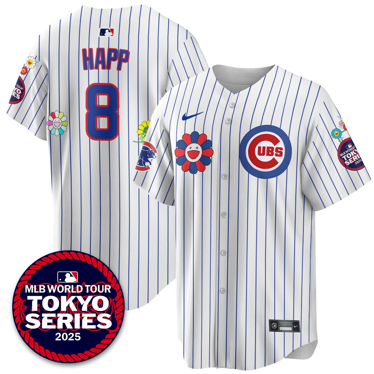 Men's Chicago Cubs Tokyo Series Limited Jersey - Stitched