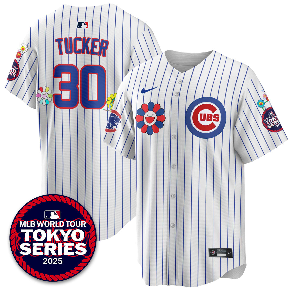 Men's Chicago Cubs Tokyo Series Limited Jersey - Stitched