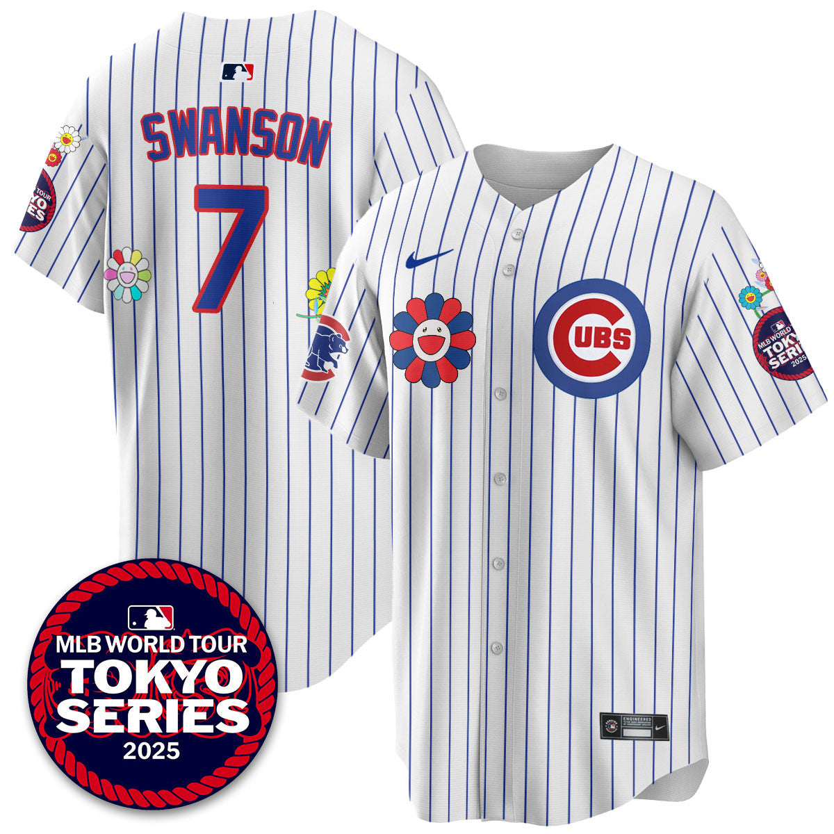 Men's Chicago Cubs Tokyo Series Limited Jersey - Stitched