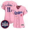 Women's Dodgers Tokyo Series 2025 Vapor Premier Limited Jersey V2 - Stitched