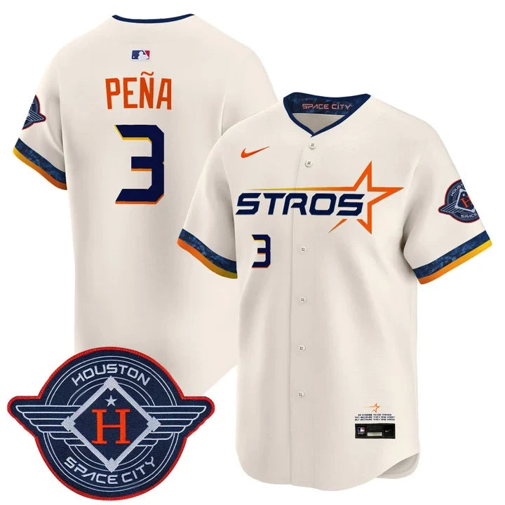 Women's Houston Astros 2025 City Connect Vapor Limited Jersey - All Stitched