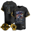 Milwaukee Brewers 2025 Limited In Memory of Bob Uecker Jersey - Bob Uecker Patch