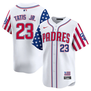 Men's San Diego Padres Independence Day Jersey - All Stitched