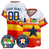 Custom Houston Astros Orbit Vapor Premier Jersey - All Stitched
