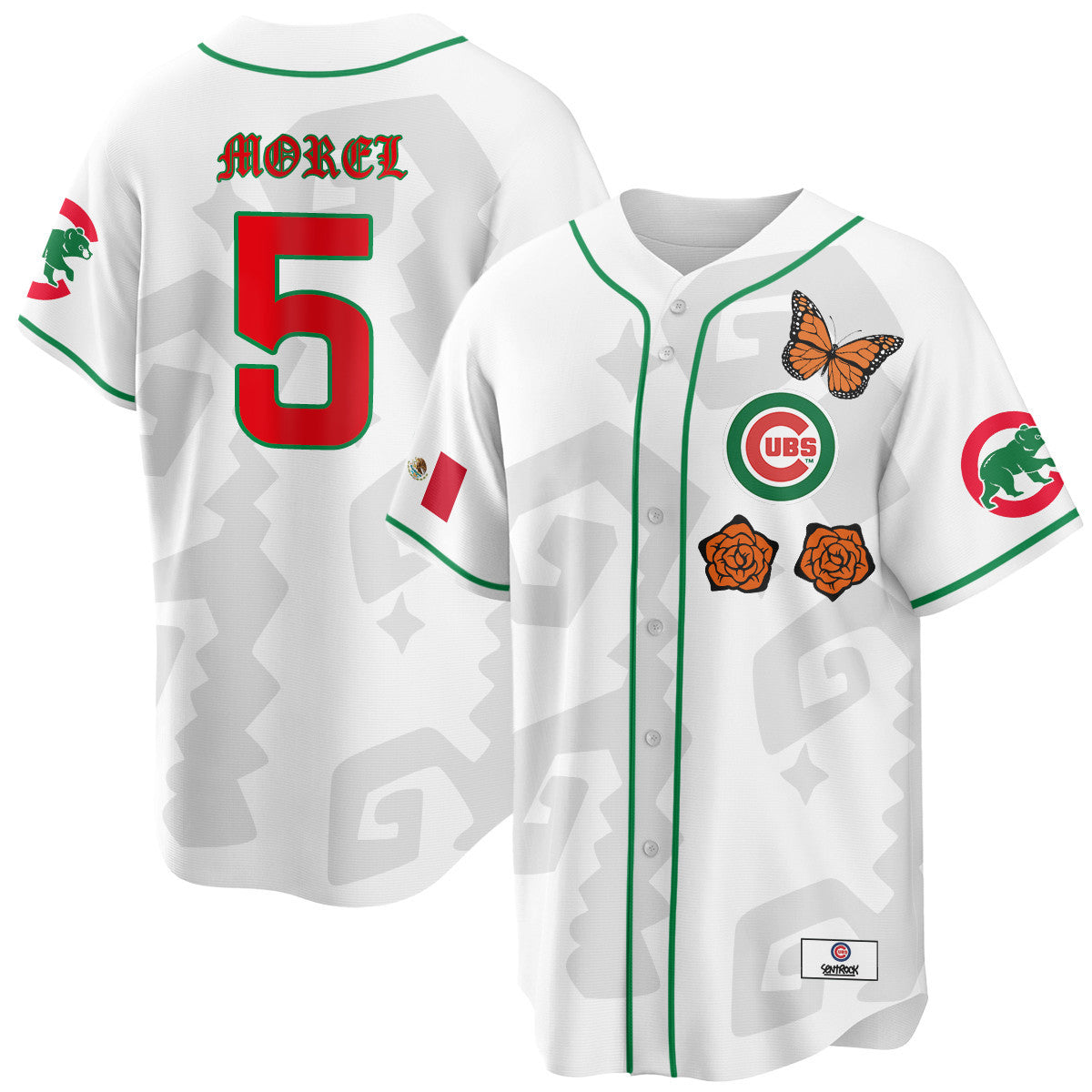 Men's Chicago Cubs "Xicago" Mexican Heritage Jersey - All Stitched