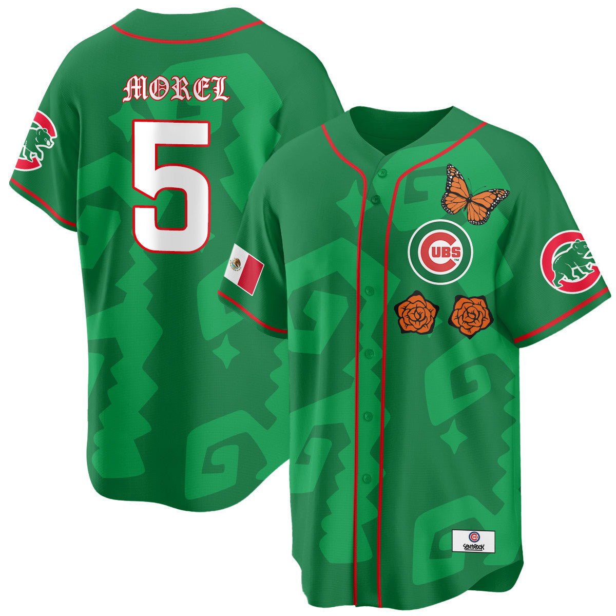 Men's Chicago Cubs "Xicago" Mexican Heritage Jersey - All Stitched