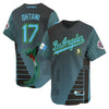 Los Angeles Dodgers Guatemalan Heritage Night Jersey - All Stitched