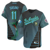 Los Angeles Dodgers Guatemalan Heritage Night Jersey - All Stitched