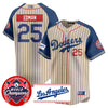 Los Angeles Dodgers Black Heritage Night Jersey - All Stitched