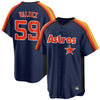 Houston Astros 1989 Throwback Road Jersey - All Stitched