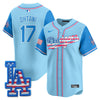 Men's Los Angeles Dodgers 2025 Fourth of July Jersey - All Stitched