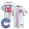 Men' Chicago Cubs 2025 Fourth of July Jersey - All Stitched