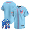 Men's New York Yankees 2025 Fourth of July Jersey - All Stitched