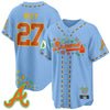 Men's Atlanta Braves 2025 "Los Bravos" Jersey - All Stitched