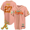 Men's Atlanta Braves 2025 "Los Bravos" Jersey - All Stitched