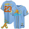 Women's Atlanta Braves 2025 "Los Bravos" Jersey V2 - All Stitched
