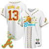 Women's Atlanta Braves 2025 "Los Bravos" Jersey V2 - All Stitched
