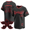 Men's Atlanta Braves Stranger Things 2025 Limited Jersey - All Stitched