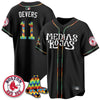 Men's Boston Red Sox "Medias Rojas" Limited Jersey - All Stitched