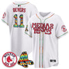 Men's Boston Red Sox "Medias Rojas" Limited Jersey - All Stitched