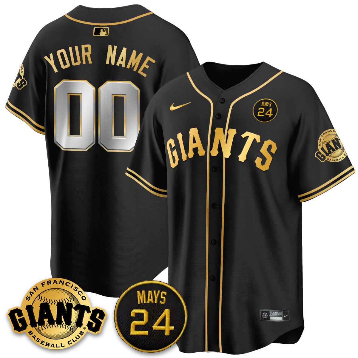 Men's San Francisco Giants 2025 Limited Jersey - All Stitched
