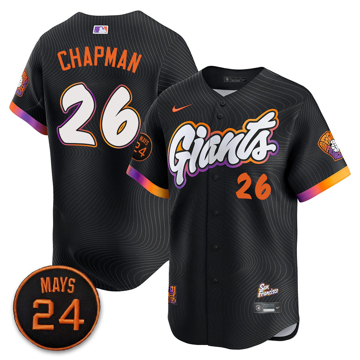 Men's San Francisco Giants 2025 Limited Jersey - All Stitched