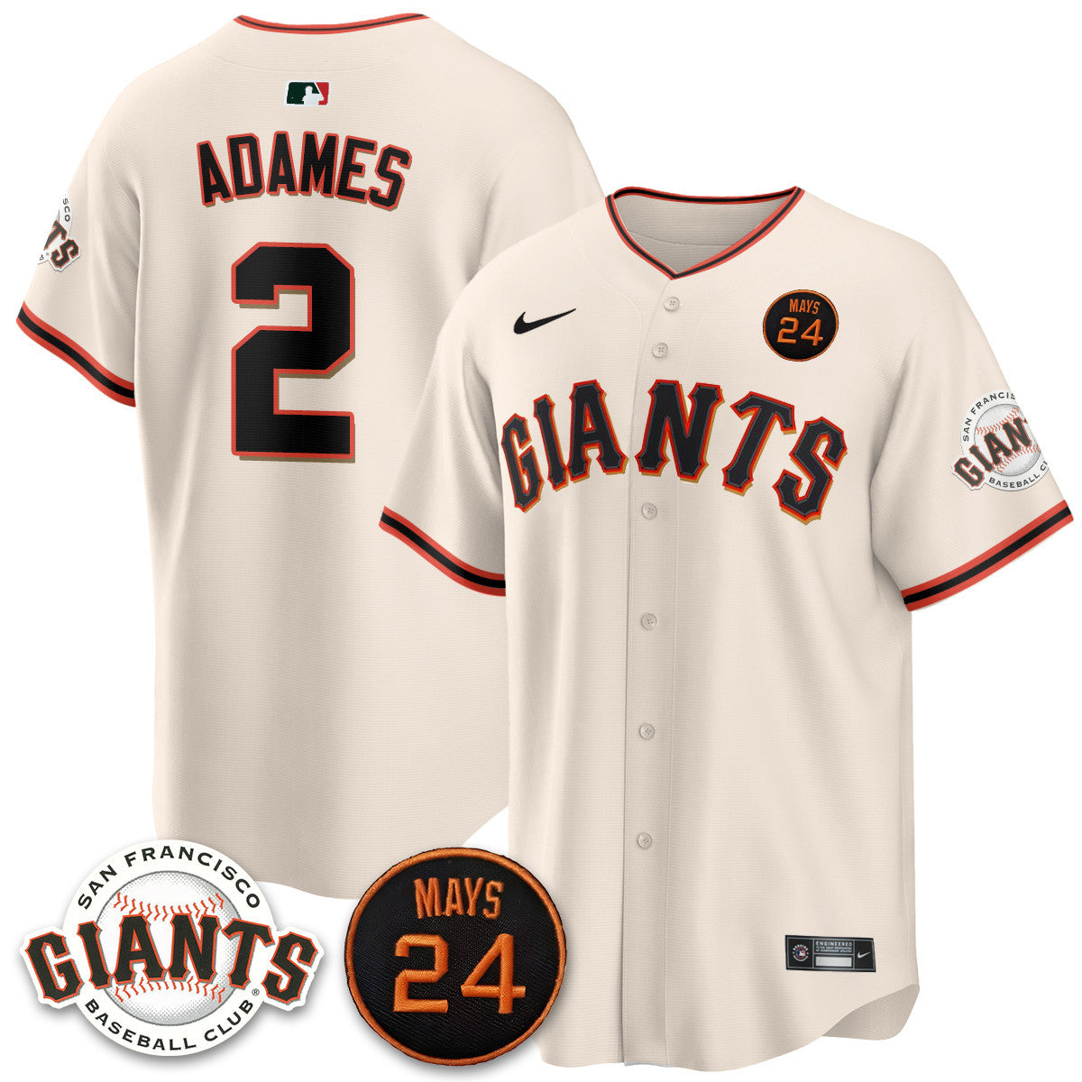 Women's San Francisco Giants 2025 Limited Jersey - All Stitched