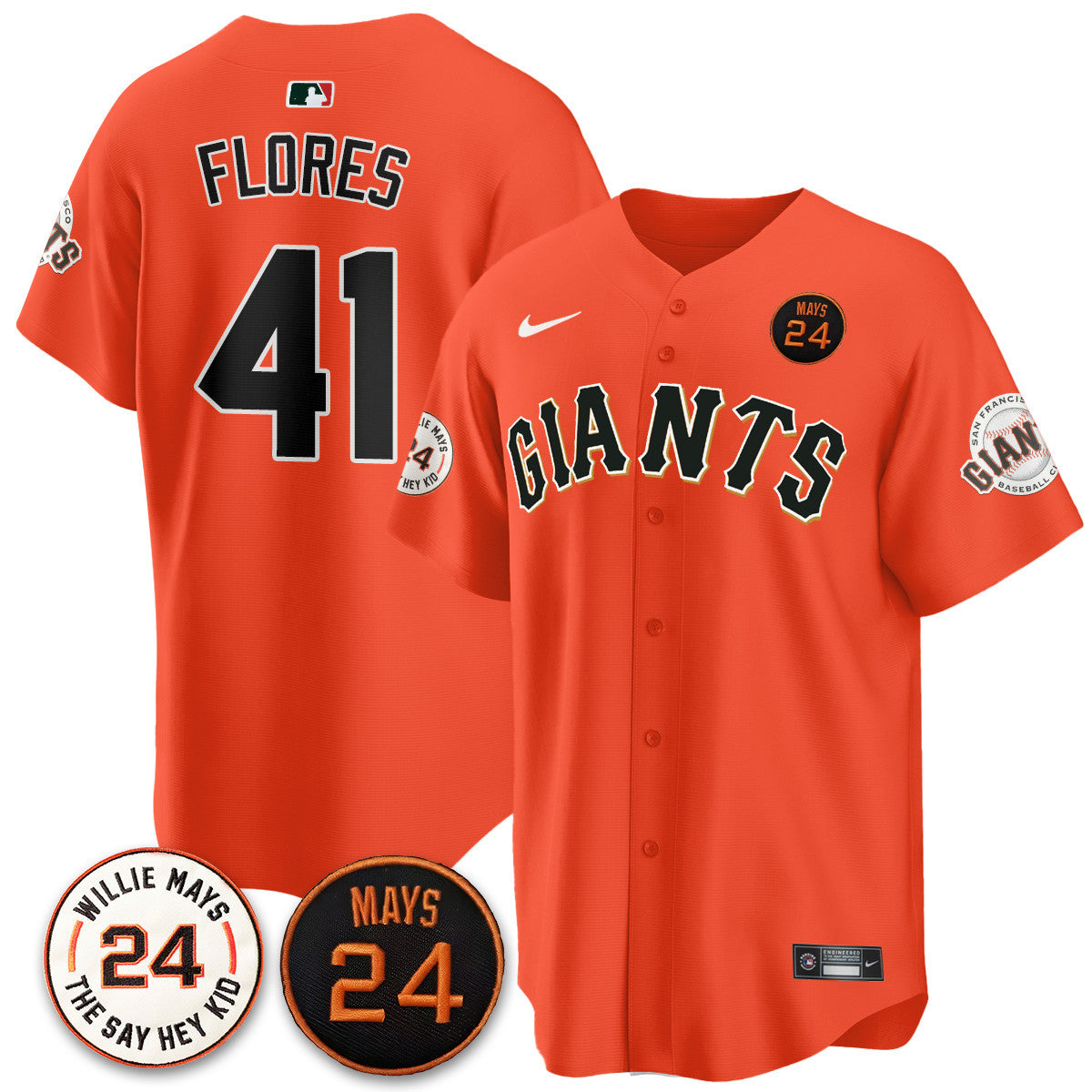 Men's San Francisco Giants 2025 Limited Jersey - All Stitched