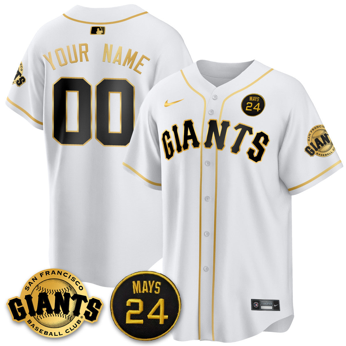 Men's San Francisco Giants 2025 Limited Jersey - All Stitched
