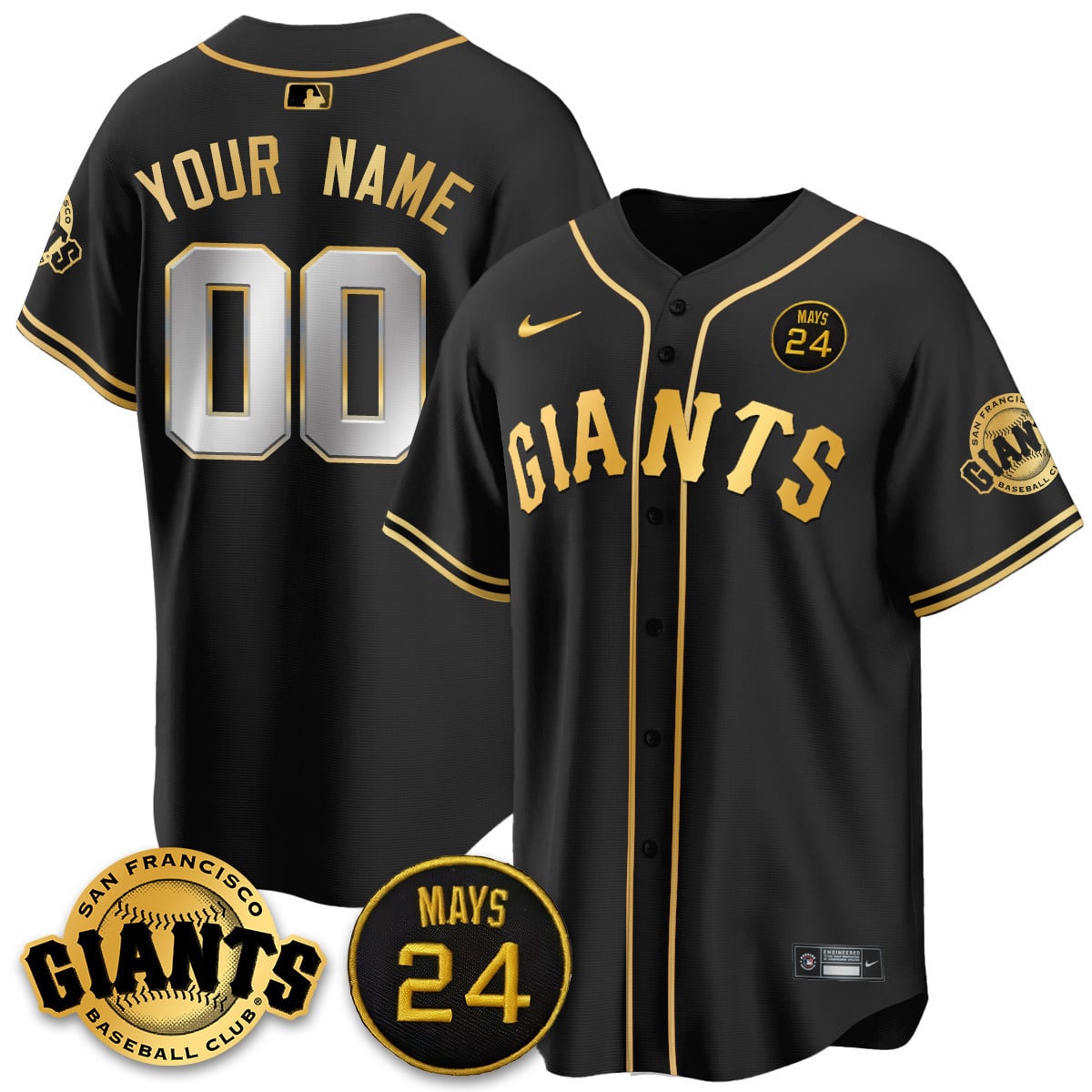 Custom San Francisco Giants 2025 Limited Jersey - All Stitched
