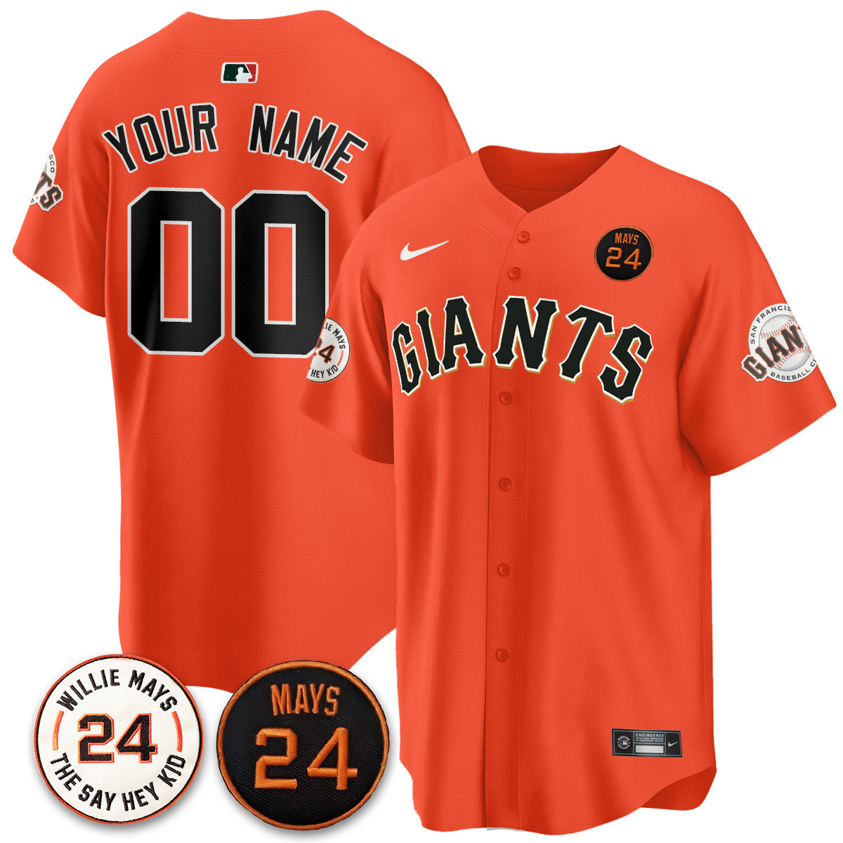 Custom San Francisco Giants 2025 Limited Jersey - All Stitched