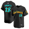 Men's Los Angeles Dodgers 'Graffiti Street Style Edition' Vapor Premier Limited Jersey - All Stitched