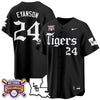 Women's LSU Tigers 2025 World Series Champions 'Gothic Geaux Edition' Jersey - All Stitched