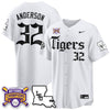 Men's LSU Tigers 2025 World Series Champions 'Gothic Geaux Edition' Jersey - All Stitched