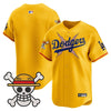 Men's Los Angeles Dodgers x One Piece 2025 Vapor Premier Limited Jersey - All Stitched