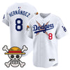 Men's Los Angeles Dodgers x One Piece 2025 Vapor Premier Limited Jersey - All Stitched