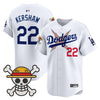 Men's Los Angeles Dodgers x One Piece 2025 Vapor Premier Limited Jersey - All Stitched
