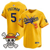 Men's Los Angeles Dodgers x One Piece 2025 Vapor Premier Limited Jersey - All Stitched
