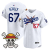 Men's Los Angeles Dodgers x One Piece 2025 Vapor Premier Limited Jersey - All Stitched
