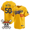 Men's Los Angeles Dodgers x One Piece 2025 Vapor Premier Limited Jersey - All Stitched